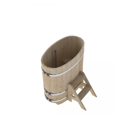 Купель овальная из кедра 0,59х1,06 Купель овальная из кедра 0,59х1,06