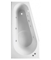 Ванна Riho Delta 160x80 с гидромассажем (Левая)