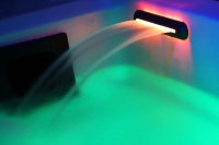 Водопад с подсветкой